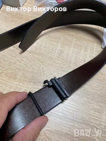 Стилен мъжки колан с две лица ., снимка 10 - Колани - 50819153