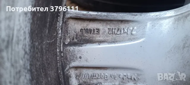 Аломиниеви Джанти 5х112 17, снимка 6 - Гуми и джанти - 49126399