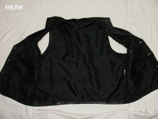 мъжки елек естествена кожа 56(2XL), снимка 5 - Сака - 53476204