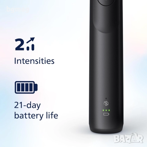 Philips Sonicare 5300 (HX7101/01) електрическа четка за зъби-черен цвят, снимка 5 - Други - 52107266