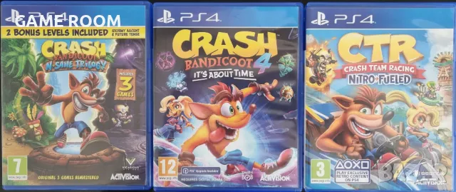 Crash Краш ps4-5 playstation4-5 пс4-5 плейстейшън4-5 