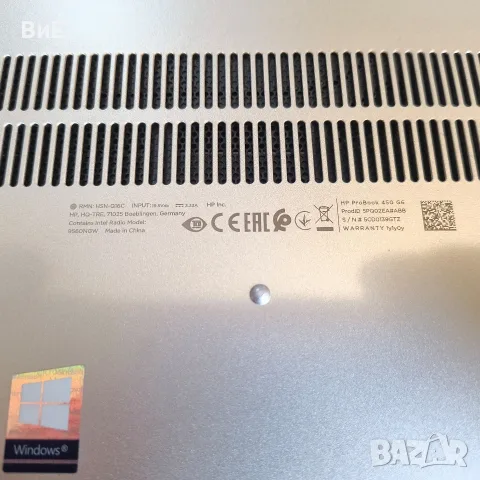 Лаптоп HP ProBook 450 G6, снимка 3 - Лаптопи за дома - 55876641