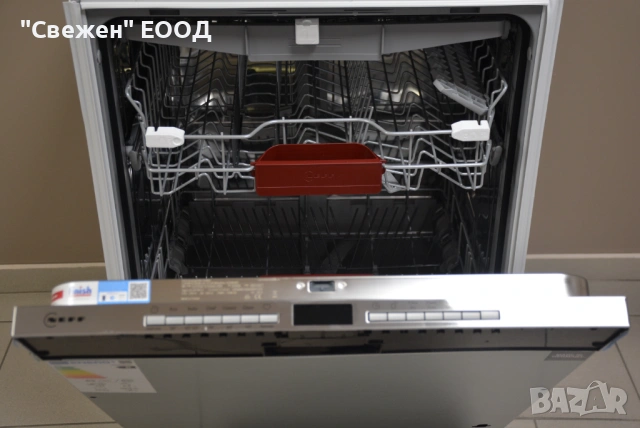 Съдомиялна за вграждане Neff S255EVX04E с автоматично отваряне, InfoLight, снимка 2 - Съдомиялни - 53332629