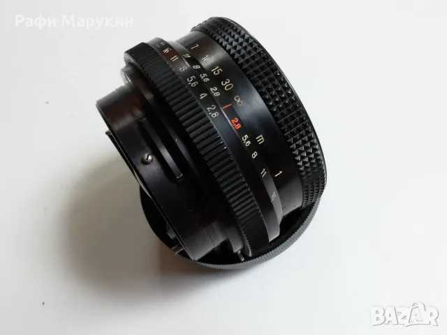 Ръчно фокусен oб. "BIOMETAR-2,8/80 mm" Carl Zeiss Jena за  PENTAKON SIX, снимка 3 - Обективи и филтри - 56169287