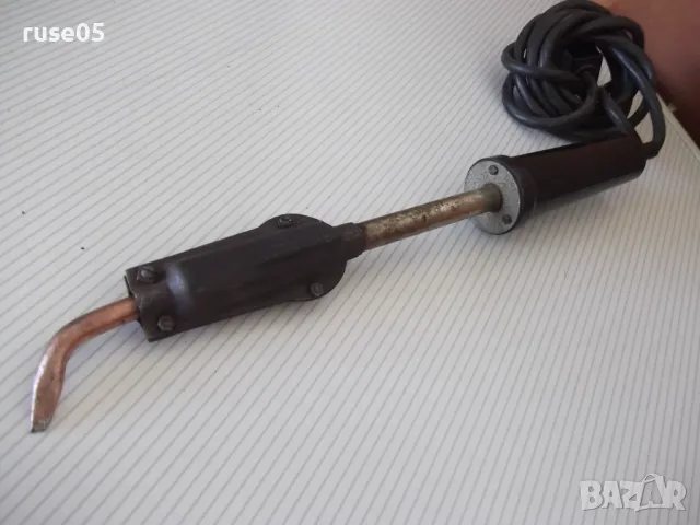 Поялник "14201-72 - 100 W" от соца работещ, снимка 9 - Поялници и запояване - 50102184