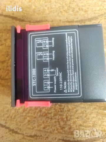 Термостат STC-1000 за инкубатор, отопление и за  хладилни машини, снимка 12 - За птици - 38720421