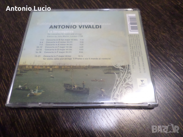 Vivaldi - La Stravaganza - Fabio Biondi - Europa Galante, снимка 3 - CD дискове - 36436513