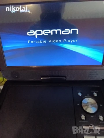 продавам портативен двд плеяр  apeman чисто нов, снимка 13 - Плейъри, домашно кино, прожектори - 50905769