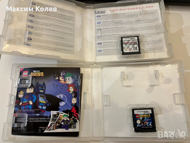 Игри за Nintendo DS Mario Cart DS & Lego Batman 2, снимка 2 - Игри за Nintendo - 52665881