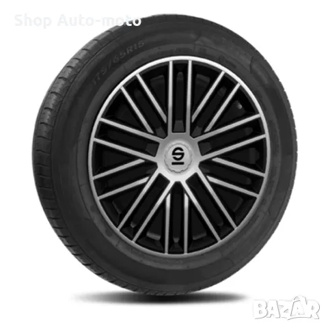 Тасове за джанти Automat, 15”, SPC1585SVBK, 4бр., снимка 2 - Аксесоари и консумативи - 49732131