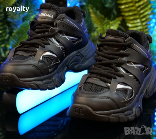 Унисекс Balenciaga track Цвят- Черно, снимка 3 - Маратонки - 52425003