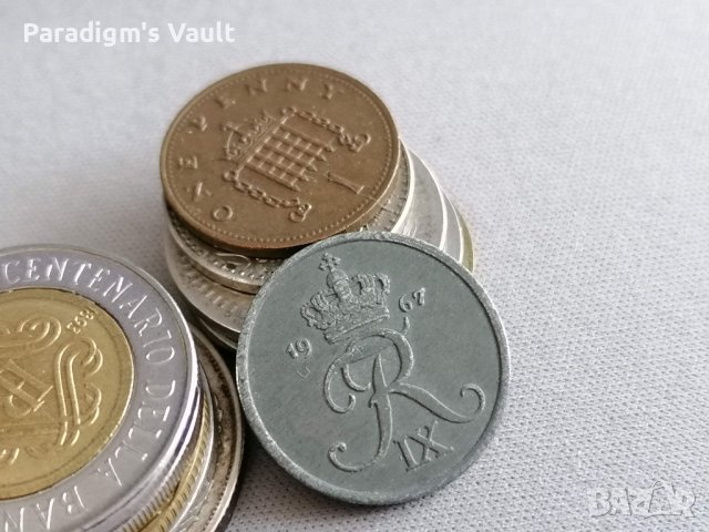 Монета - Дания - 2 оре | 1967г., снимка 2 - Нумизматика и бонистика - 41248714