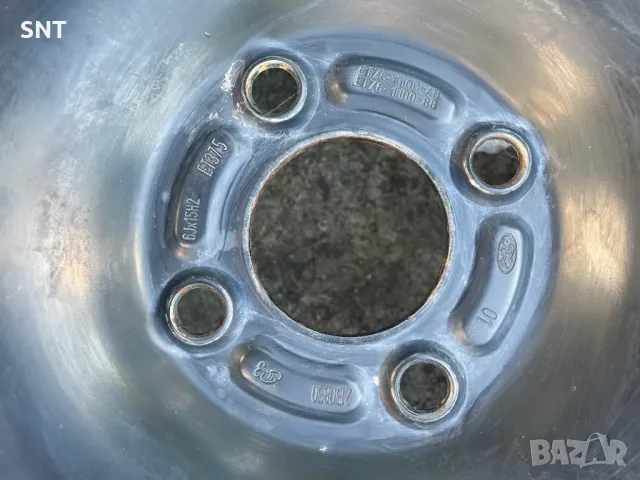 Резервна гума с желязна джанта 15 цола Continental 195/60/15, снимка 5 - Гуми и джанти - 50243850