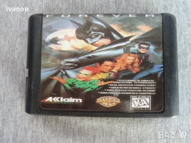 игра за  sega   batman forever, снимка 1