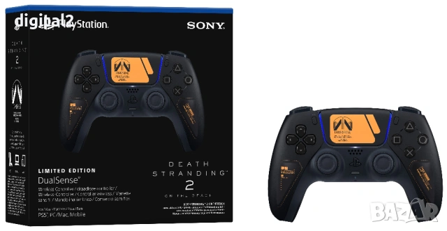 Kонтролер Sony DualSense - Death Stranding 2 , Лимитиран PS5 , Нов 24 м гаранция, снимка 7 - PlayStation конзоли - 53627233