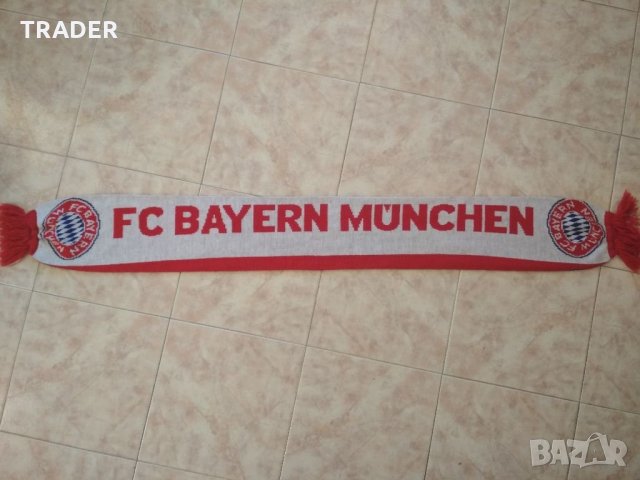 FC Bayern Munich фен шал аксесоар Баерн Мюнхен, снимка 1 - Шалове - 35792322