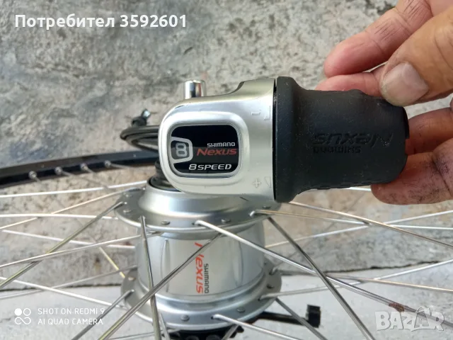 капла с 8 вътрешни скорости . 28 цола., снимка 4 - Части за велосипеди - 55838889