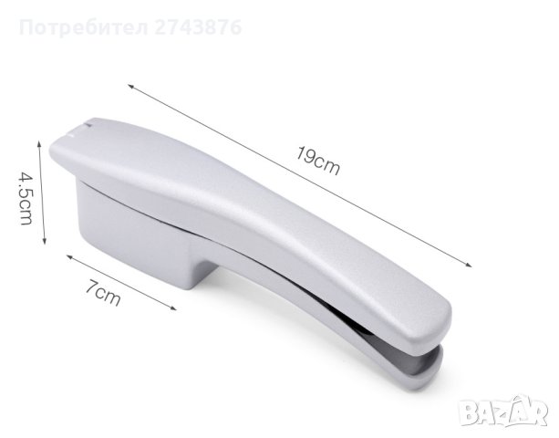  ПРЕСА ЗА ЧЕСЪН И СЛАЙСЪР 2 В 1-АЛУМИНИЕВА, снимка 3 - Аксесоари за кухня - 41655077