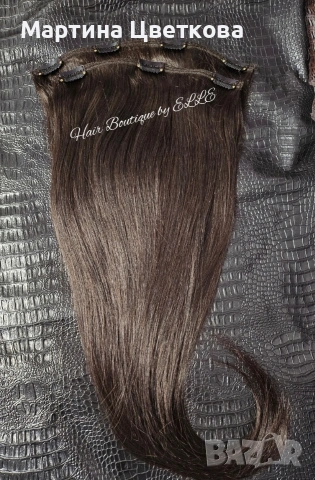 Нова естествена коса готова за поставяне