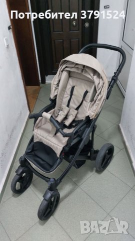 Бебешка количка Bebetto Magnum +  подарък кош за кола Kikaboo за новородено, снимка 6 - Детски колички - 41587275