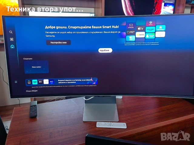 Монитор Samsung LS34DG850SU, снимка 5 - Монитори - 53622069