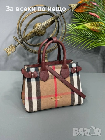 Burberry Дамска Чанта Бърбъри - Различни Цветове Код E1322, снимка 8 - Чанти - 53758592