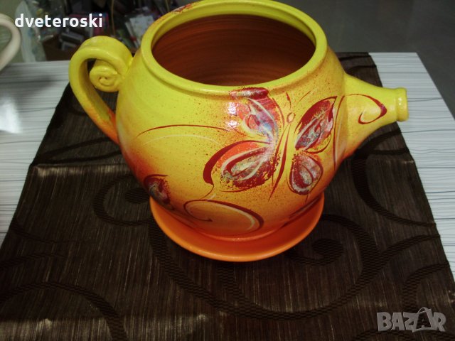 Саксия-чайник, снимка 2 - Стайни растения - 33942601