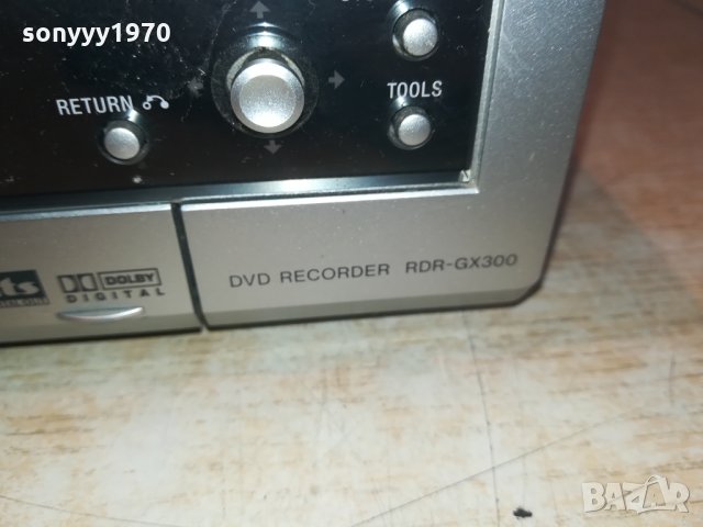 SONY RDR-GX300 DVD RECORDER 1102221200, снимка 6 - Плейъри, домашно кино, прожектори - 35751241