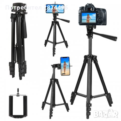 TF 3110 Универсален статив за телефон и фотоапарат, снимка 6 - Друга електроника - 35818626