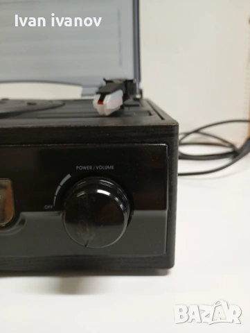 Грамофон немски с усилвател и говорители, снимка 3 - Грамофони - 53380268