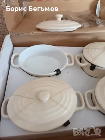 Френски керамични  купички за печене, снимка 5 - Други стоки за дома - 49627737