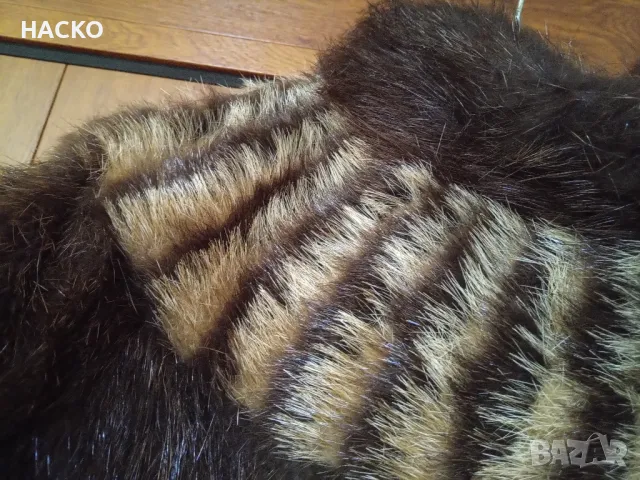 Промо ЦЕНА Кожух от НУТРИ Размер 38 100% Истински, снимка 5 - Палта, манта - 49483657
