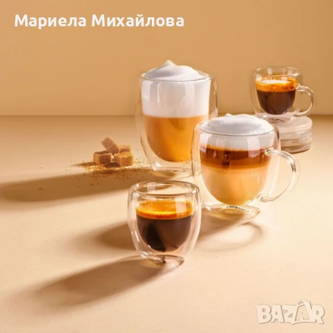 Чаша за еспреco Luigi Ferrero Coffeina FR-8012 80ml, 2 броя, снимка 3 - Чаши - 51039271