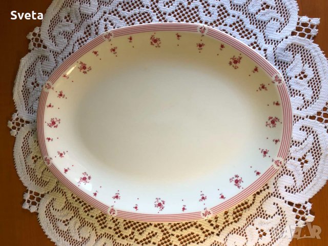 порцеланово плато , внос от Англия и др. 