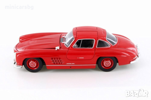 1:24 Метални колички: Mercedes-Benz 300 SL (Мерцедес-Бенц 300 СЛ), снимка 2 - Колекции - 44570136