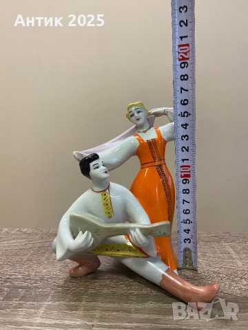 Фигурка „Руски танц“, СССР, снимка 2 - Антикварни и старинни предмети - 52410838