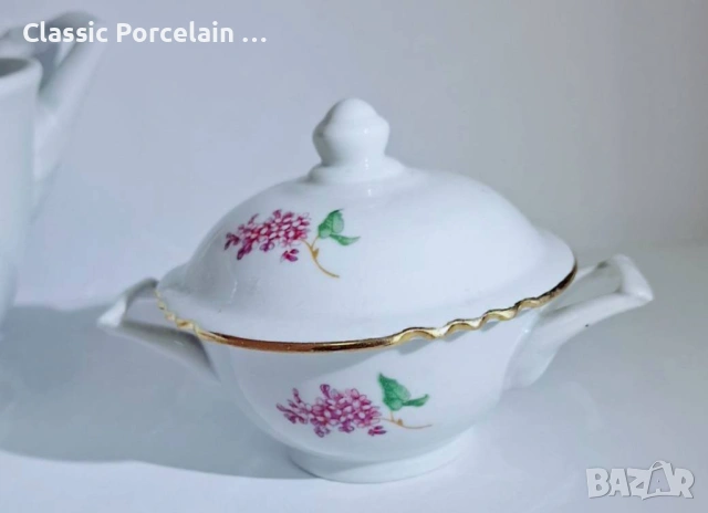 ДУЛЕВО „СИРЕНЬ“ – КОЛЕКЦИОНЕН РУСКИ ПОРЦЕЛАН, снимка 7 - Сервизи - 53097687