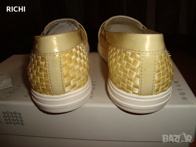 Geox Respira Mocassins - Нови естествена кожа балеринки/мокасини, снимка 7 - Дамски елегантни обувки - 36130032