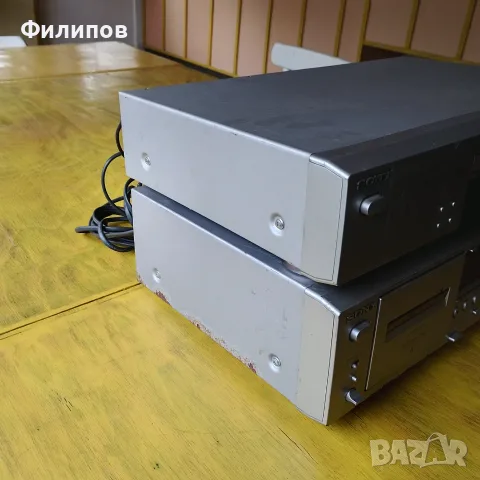 Sony CDP-XE270 и Sony TC-WE475, снимка 2 - Аудиосистеми - 56271522