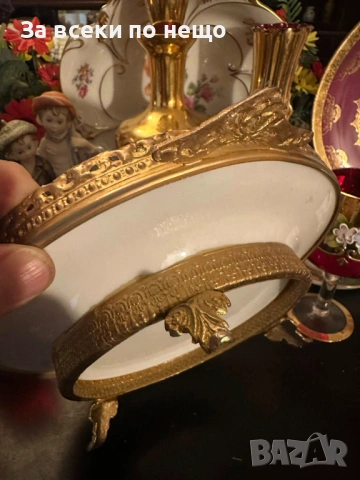 Scherzer Bavaria Germany  Crown Circa 1949 - немска класика Код P1863, снимка 7 - Декорация за дома - 53279313