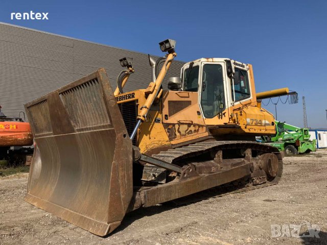 Наем на верижен булдозер Liebherr от Рентекс