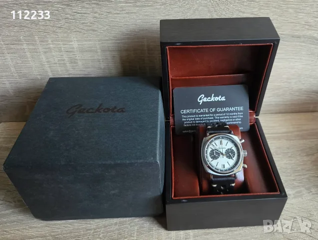 Geckota C-01 Gen 1 Chronotimer Chronograph Quartz, снимка 3 - Мъжки - 55768624