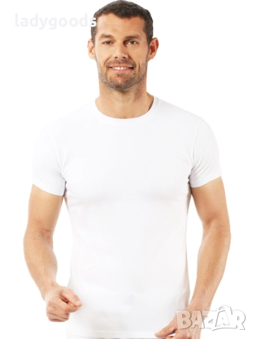 Мъжка тениска,големи размери,памук.Модел 265.