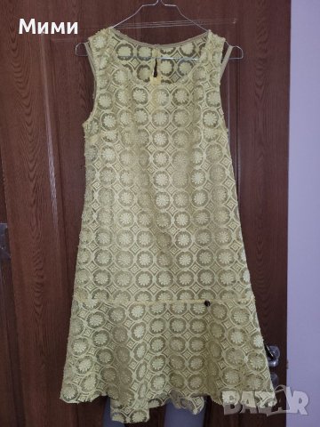 Жълта рокля Lucy, снимка 1