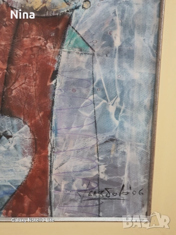 Абстрактна картина 2, снимка 3 - Картини - 52915196