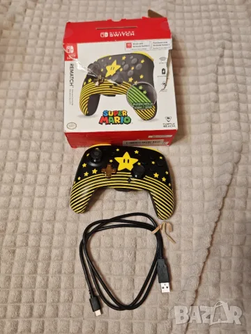 Turtle Beach Rematch Wireless Controller Super Mario Star – Nintendo Switch