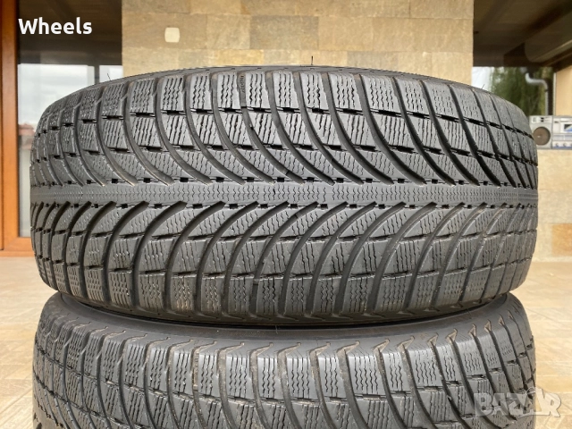 2бр. Зимни гуми 245/65/17 Michelin Latitude Alpine LA2 111H XL DOT3623, снимка 3 - Гуми и джанти - 51866876