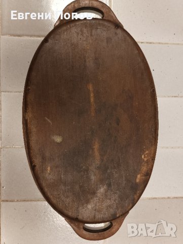 Продавам стар ръчно резбован поднос за колекция или декорация., снимка 3 - Други - 44279775