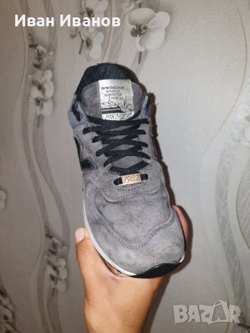 Лимитирана  серия маратонки New Balance 576 MADE IN ENGLAND номер 44,5, снимка 13 - Маратонки - 39821243