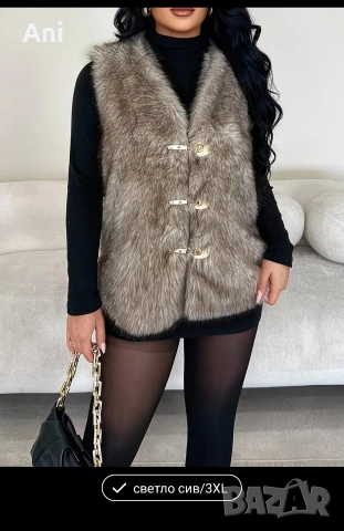 Ново пухкаво елече, снимка 7 - Елеци - 53480406